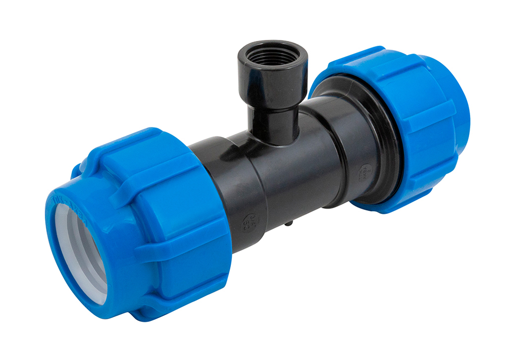 52503450 Политэк Тройник ПНД с внутренней резьбой 50х3/4х50 ТПК-АКВА