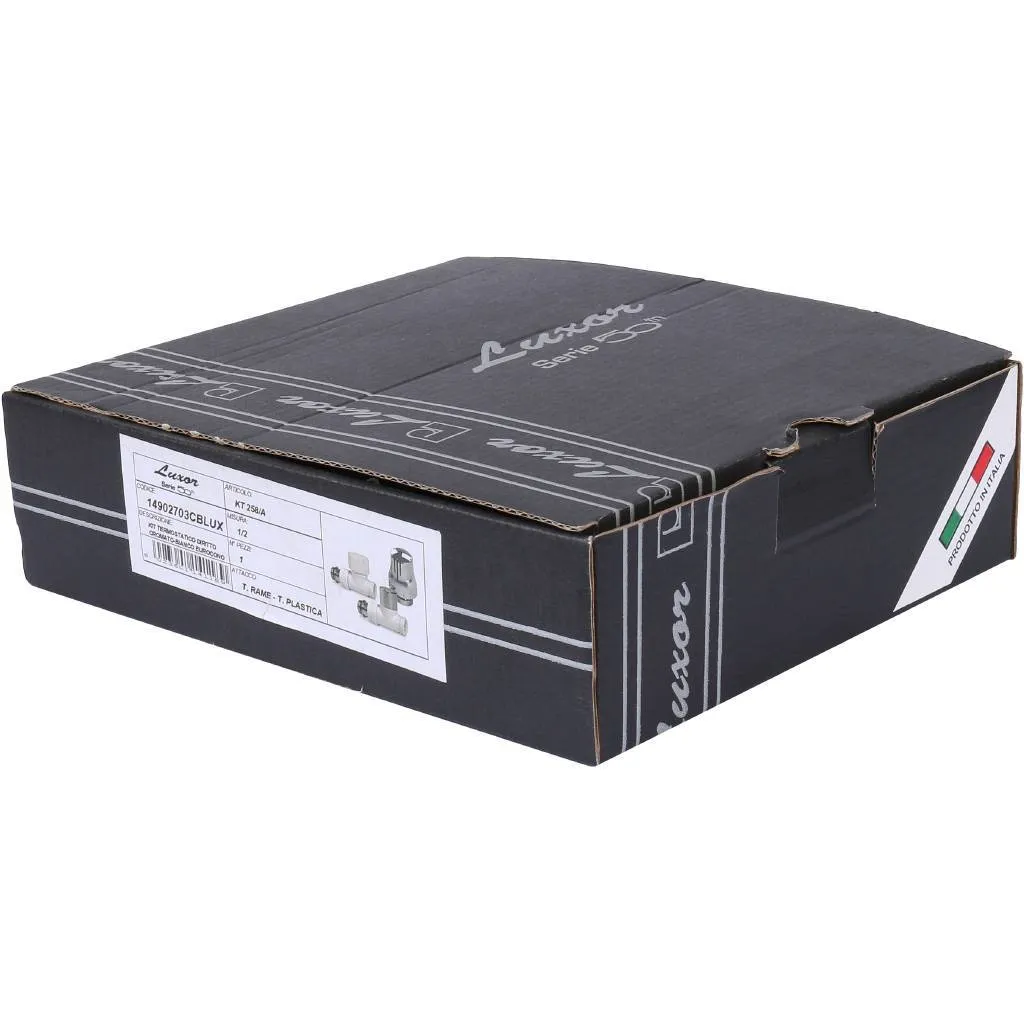 Термостатический комплект LUXOR 1/2 EK прямой KT 258/A