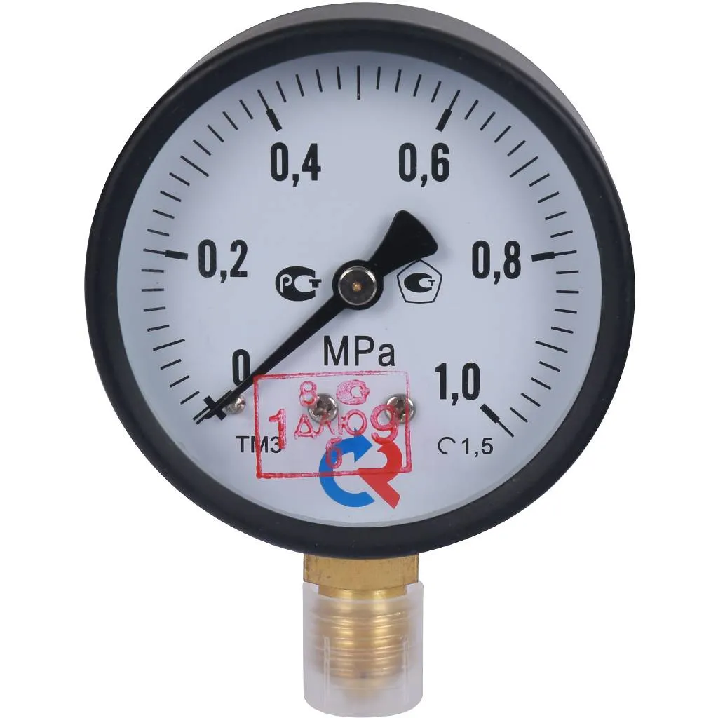 Манометр РОСМА 63 мм 150 градусов 1/4 давление 1 МРа ТМ-310Р