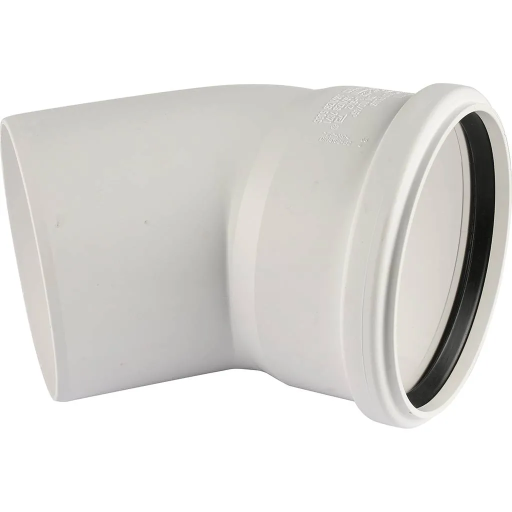 Отвод РЕХАУ RAUPIANO PLUS диам. 110 на 45°