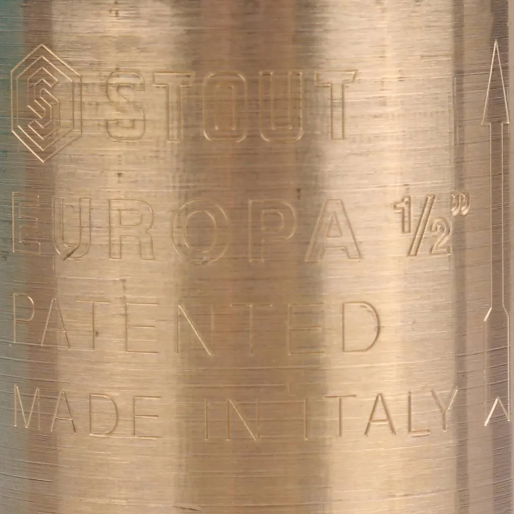 Клапан обратный пружинный муфтовый STOUT  1/2  с металлическим седлом