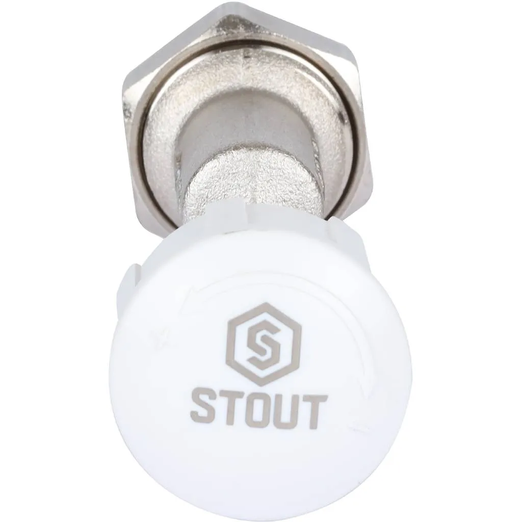 Клапан термостатический осевой STOUT 1/2 х 3/4 ЕК