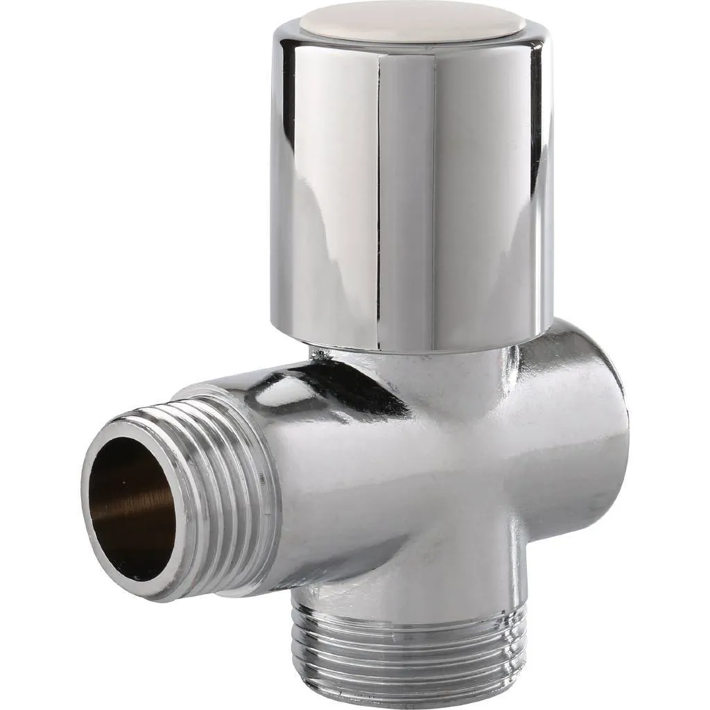 Кран шаровой угловой Itap 255 1/2х3/4х1/2 для стиральных машин трехходовой