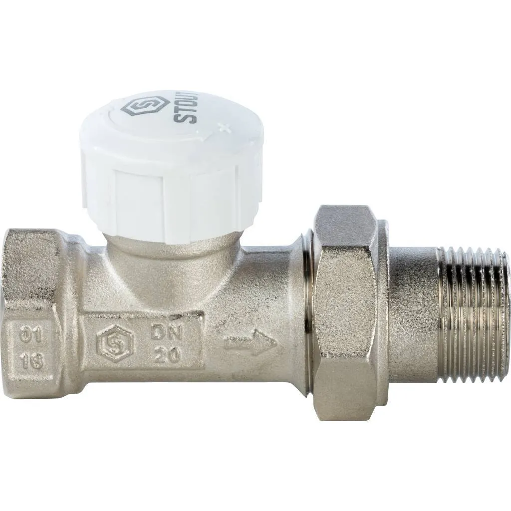 Клапан термостатический STOUT прямой 3/4, SVT-0003-000020