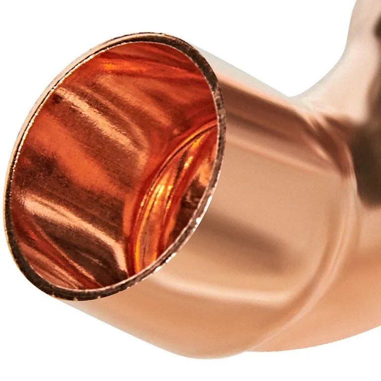 Отвод JINTIAN 90° ВП-ВП 18 из меди под пайку JT-15002A18E