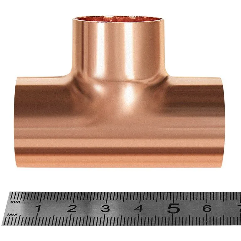 Тройник JINTIAN ВП 28 из меди под пайку JT-1513028