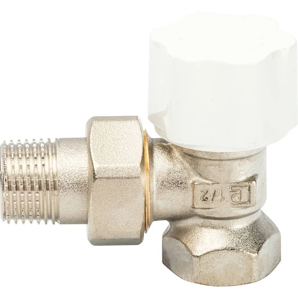 Корпус угловой термостатический для стальных труб LUXOR thermo tekna RS 202 1/2