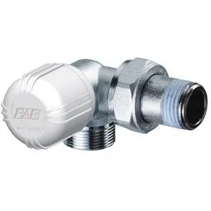 Трехосевой левый терморегулирующий вентиль FAR (Loctite) М24х19 / 1/2