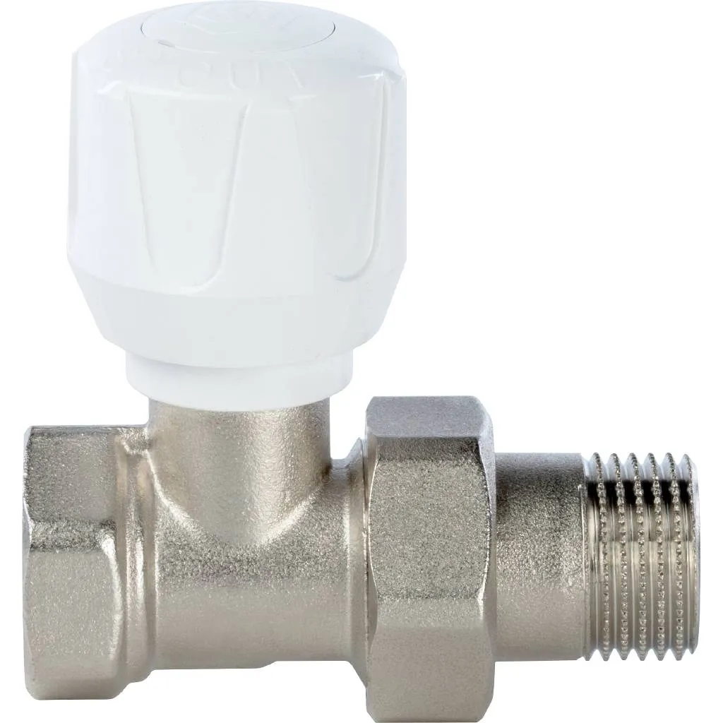 Клапан ручной терморегулирующий STOUT SVR прямой 1/2
