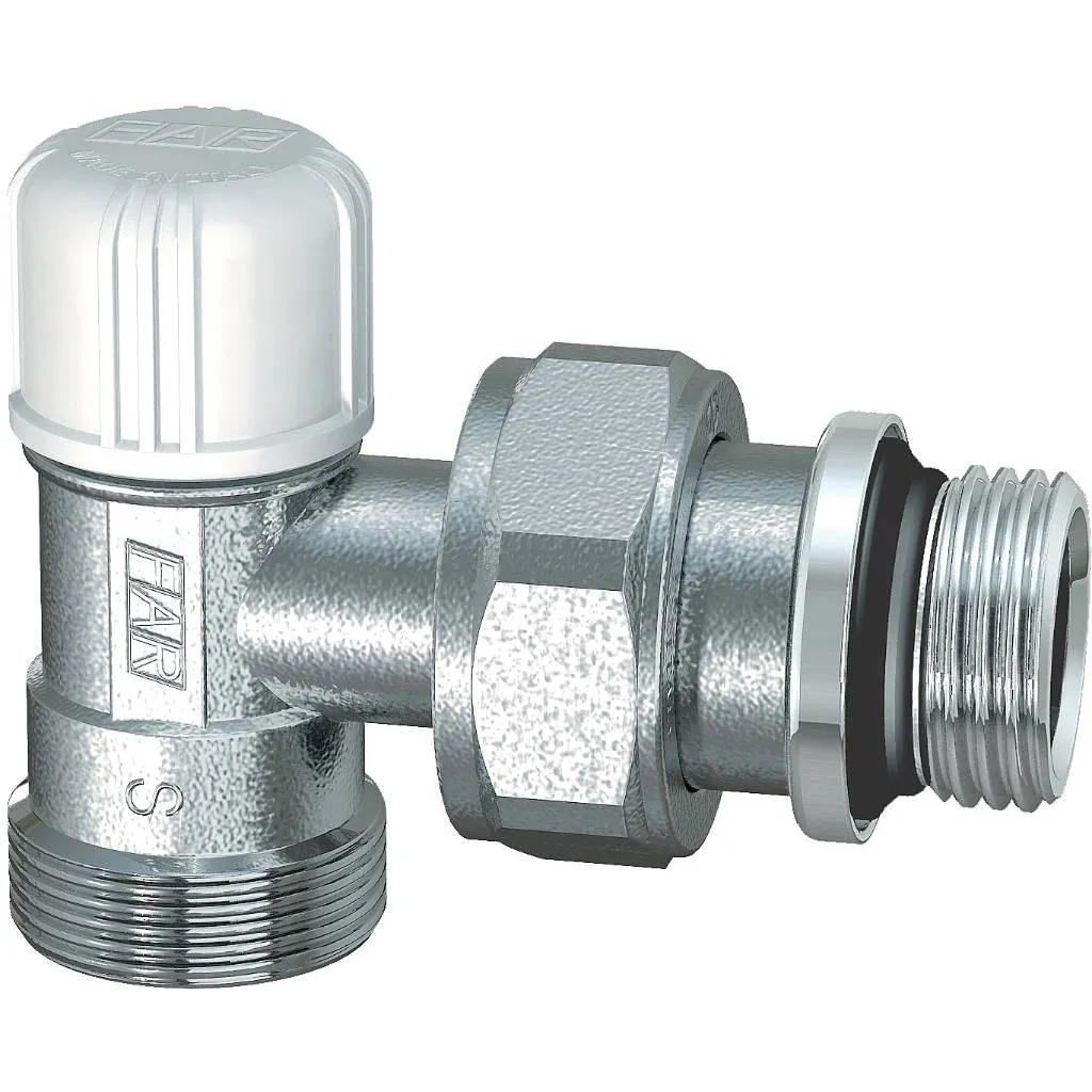 Угловой запорный вентиль FAR М24х19 / 1/2