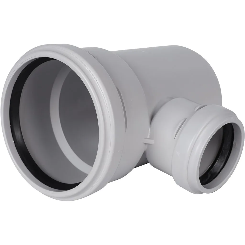 Тройник канализационный бесшумный STOUT D 110 x 58 / 87,5°