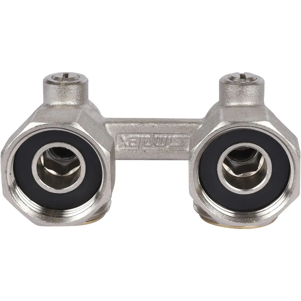 Узел нижнего подключения для радиаторов Meibes Standart line Тип E2/50 угловой, 3/4 НPx3/4 HP