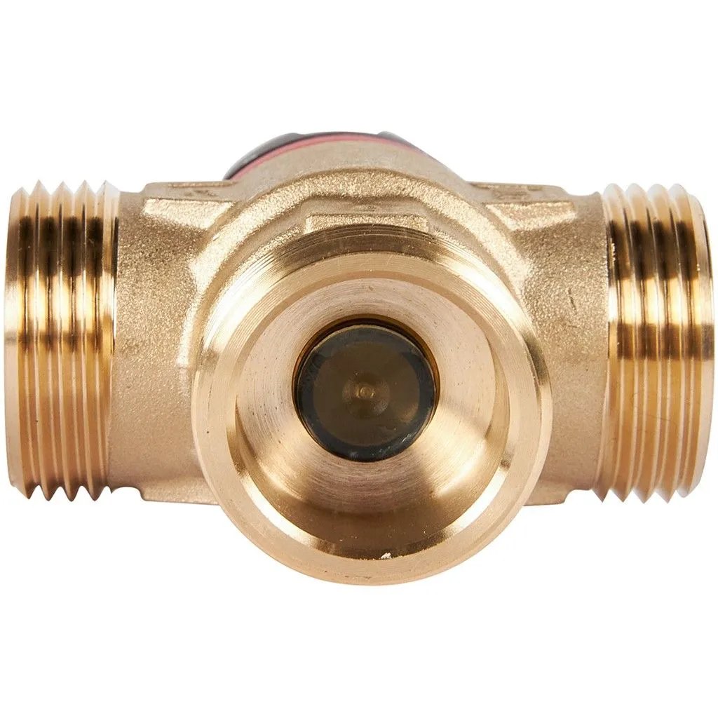 Термостатический смесительный клапан для систем отопления и ГВС ROMMER 1 НР 20-43°С KV 1,6 (боковое смешивание)