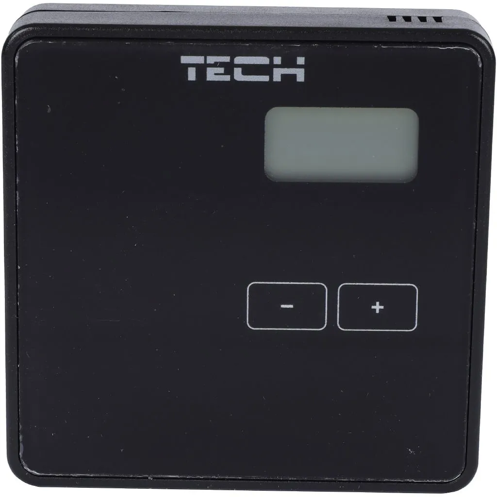 Проводной комнатный двухпозиционный терморегулятор, черный TECH ST-294 v 1