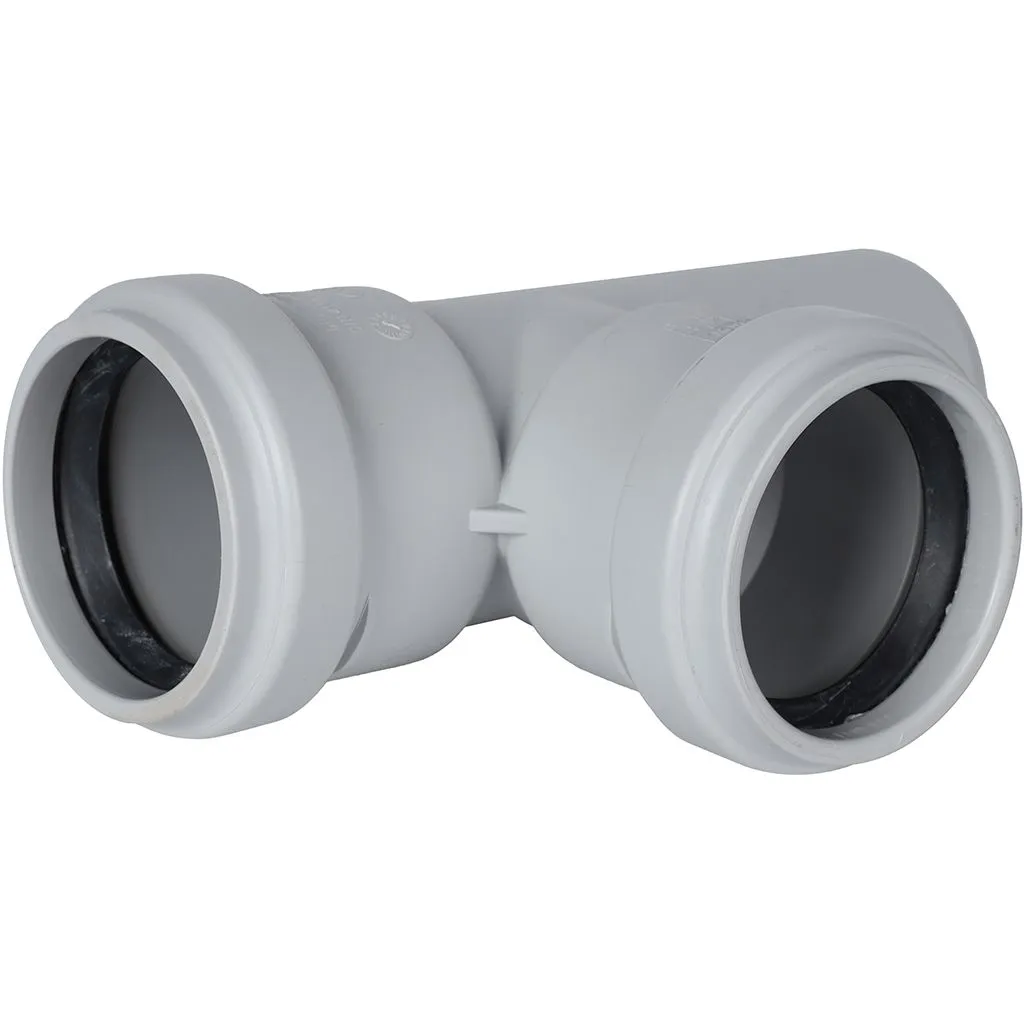 Тройник канализационный бесшумный STOUT D 58 x 58 / 87,5°