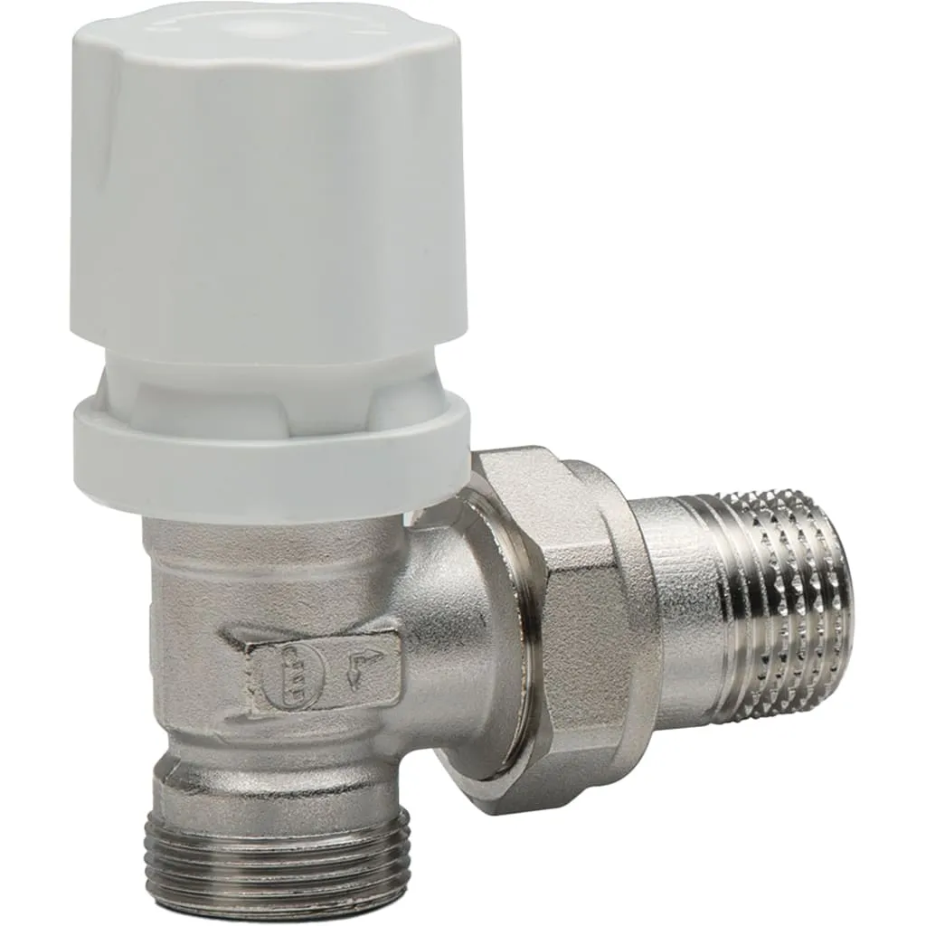 Угловой термостатический клапан LUXOR RS 2512/A 3/8 подключение евроконус G 3/4