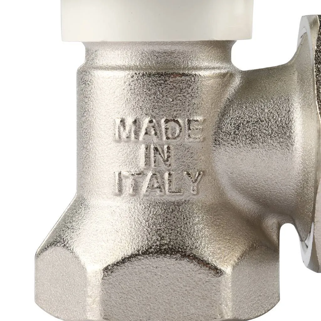 Клапан ручной терморегулирующий STOUT SVR угловой 1/2, SVR-2102-000015