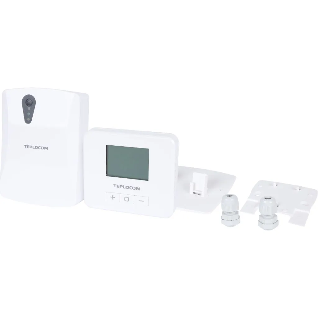 Термостат комнатный Teplocom TS-2AA/3A-RF, беспроводной, реле 250В, 3А
