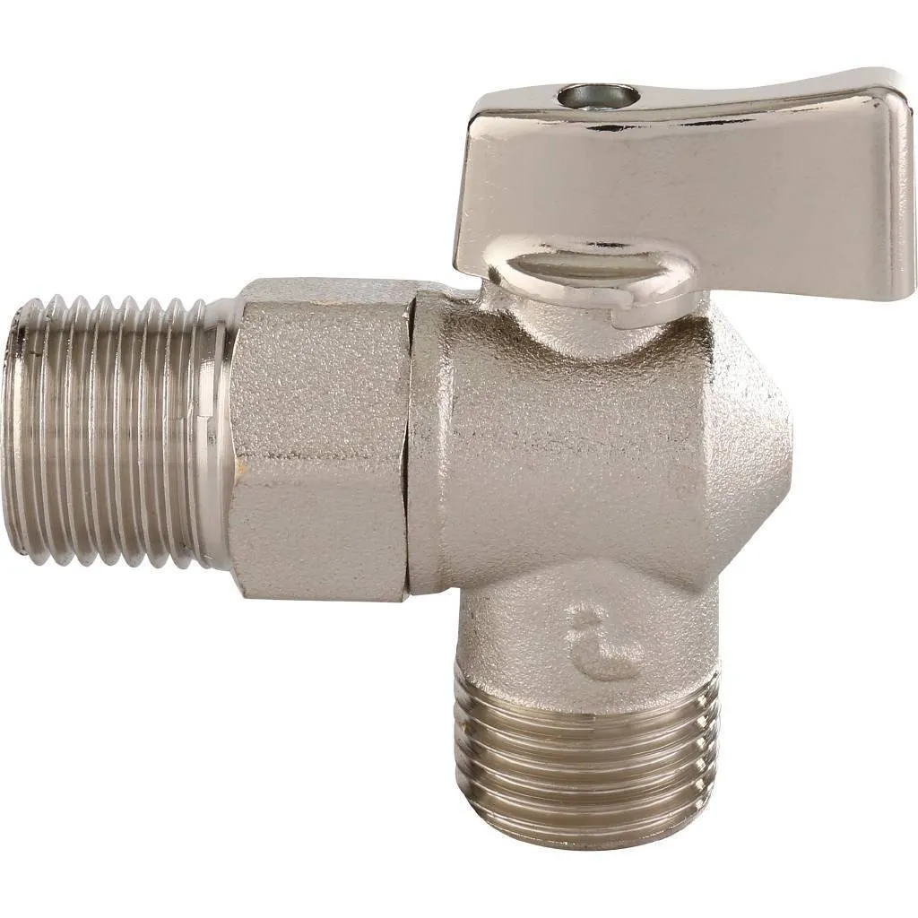 Кран шаровой Itap 391 1/2х1/2 угловой для стиральных машин ITAP