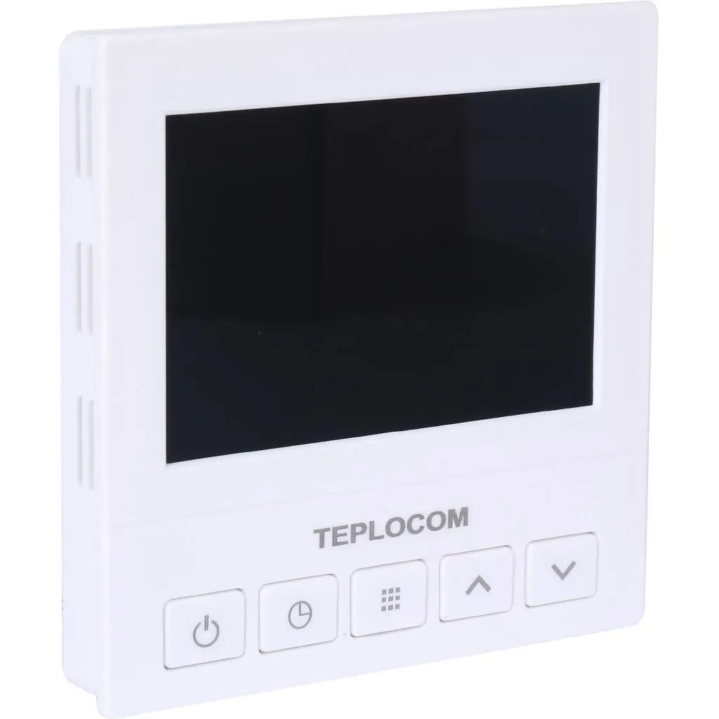 Термостат комнатный Teplocom TS-Prog-220/3A, проводной, прогр., реле 250В, 3А