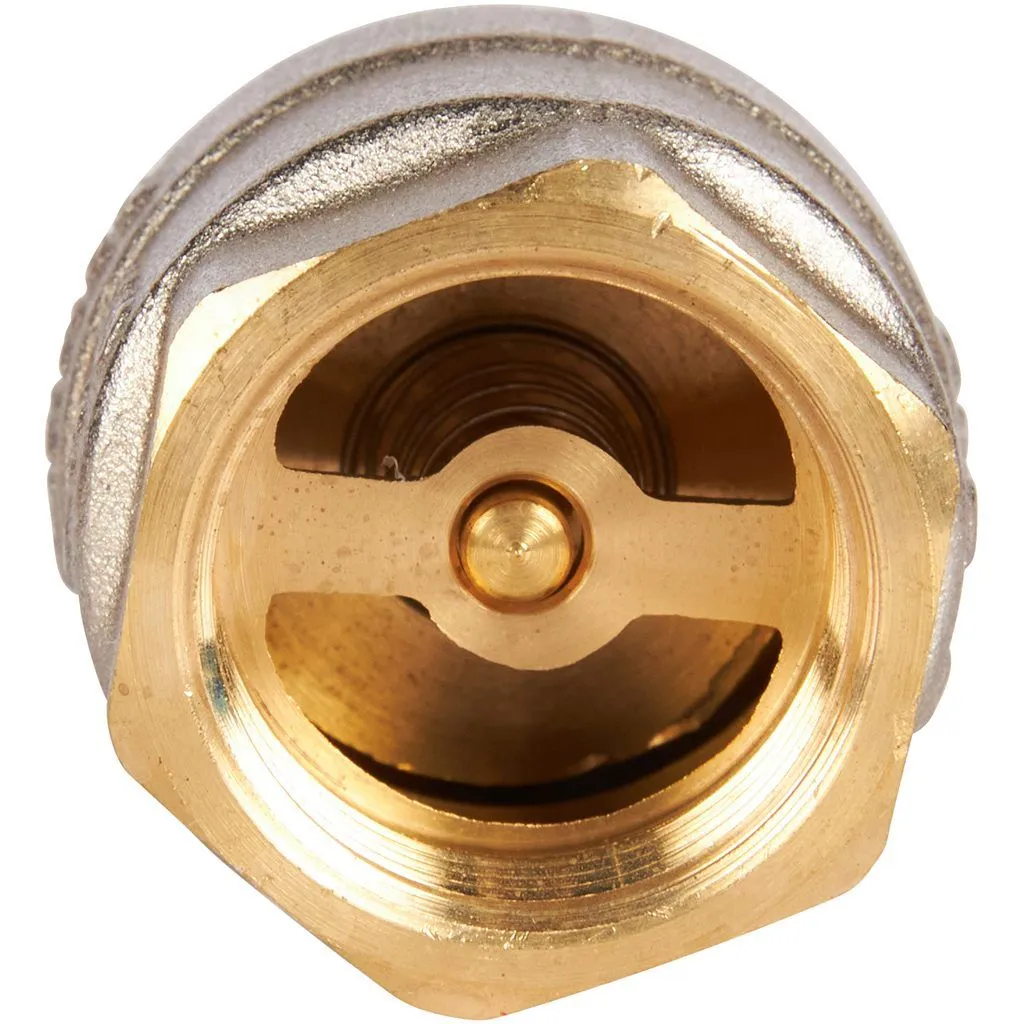 Клапан обратный пружинный муфтовый с металлическим седлом ROMMER 3/4