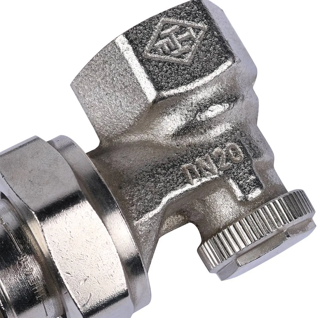 Радиаторный запорно-регулирующий угловой клапан HEIMEIER REGUTEC (DN20, 3/4 )