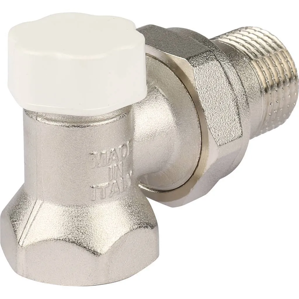Клапан запорно-балансировочный STOUT SVL угловой 1/2, SVL-1156-000015