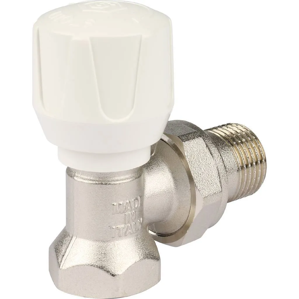 Клапан ручной терморегулирующий STOUT SVR угловой 1/2, SVR-2102-000015