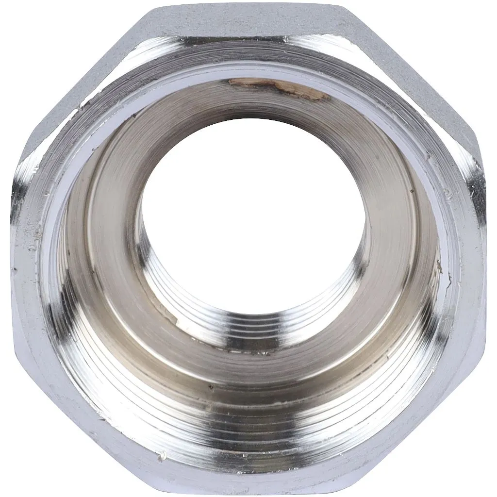 Хромированный концевой переходник для коллекторов FAR (ВР-ВР) 1 х 1/2