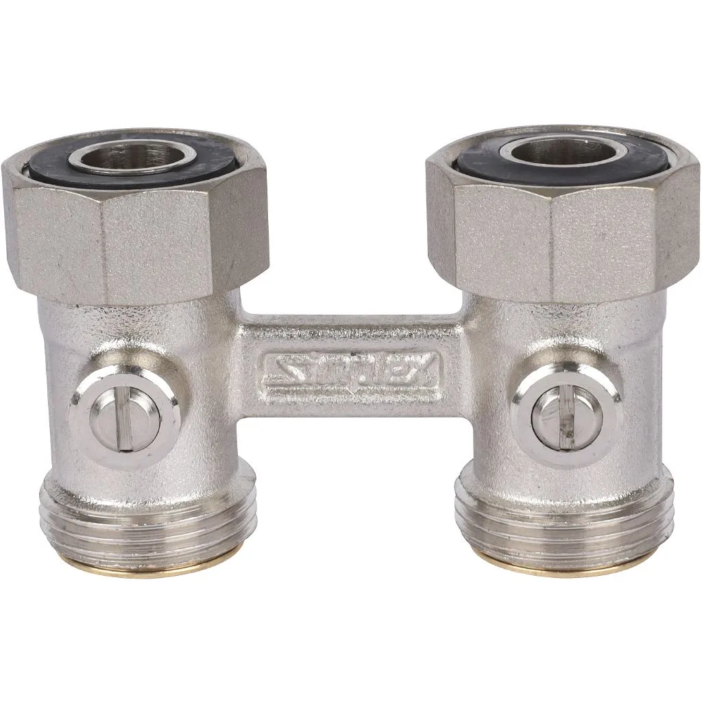 Узлы нижнего подключения для радиаторов Meibes Standart line Тип D2/50 прямой, 3/4 BPx3/4 HP 5/25