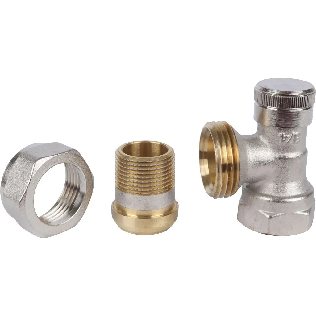 Клапан запорный Danfoss угловой никелированный RLV-20 Danfoss