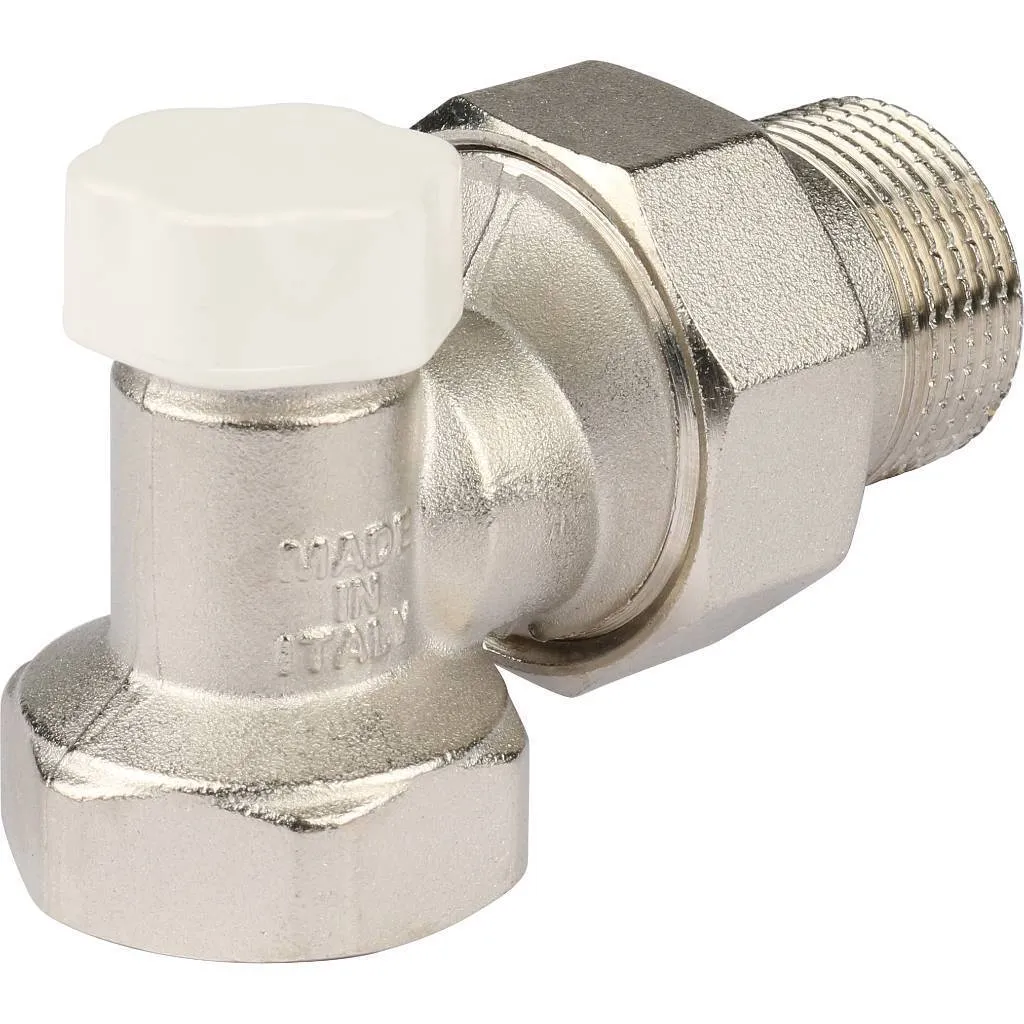 Клапан запорно-балансировочный STOUT SVL угловой 3/4