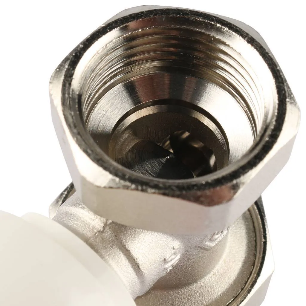 Клапан ручной терморегулирующий STOUT SVRs с неподъемным шпинделем, прямой 3/4