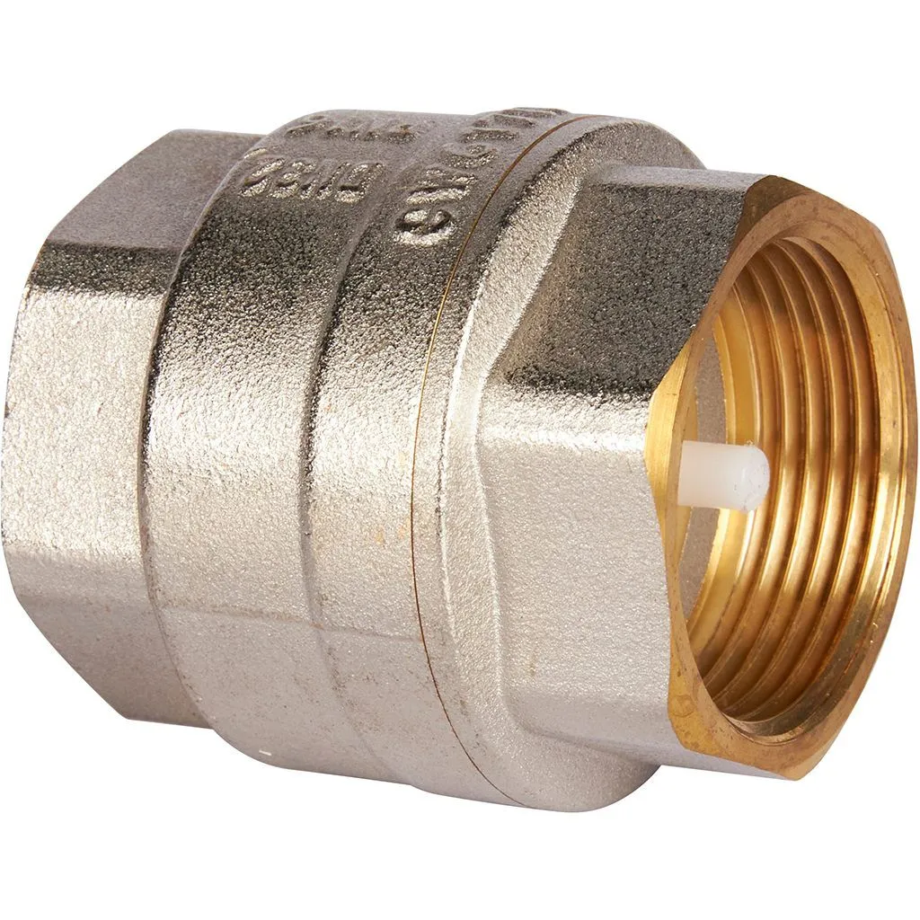 Клапан обратный пружинный муфтовый с пластиковым седлом ROMMER 11/4