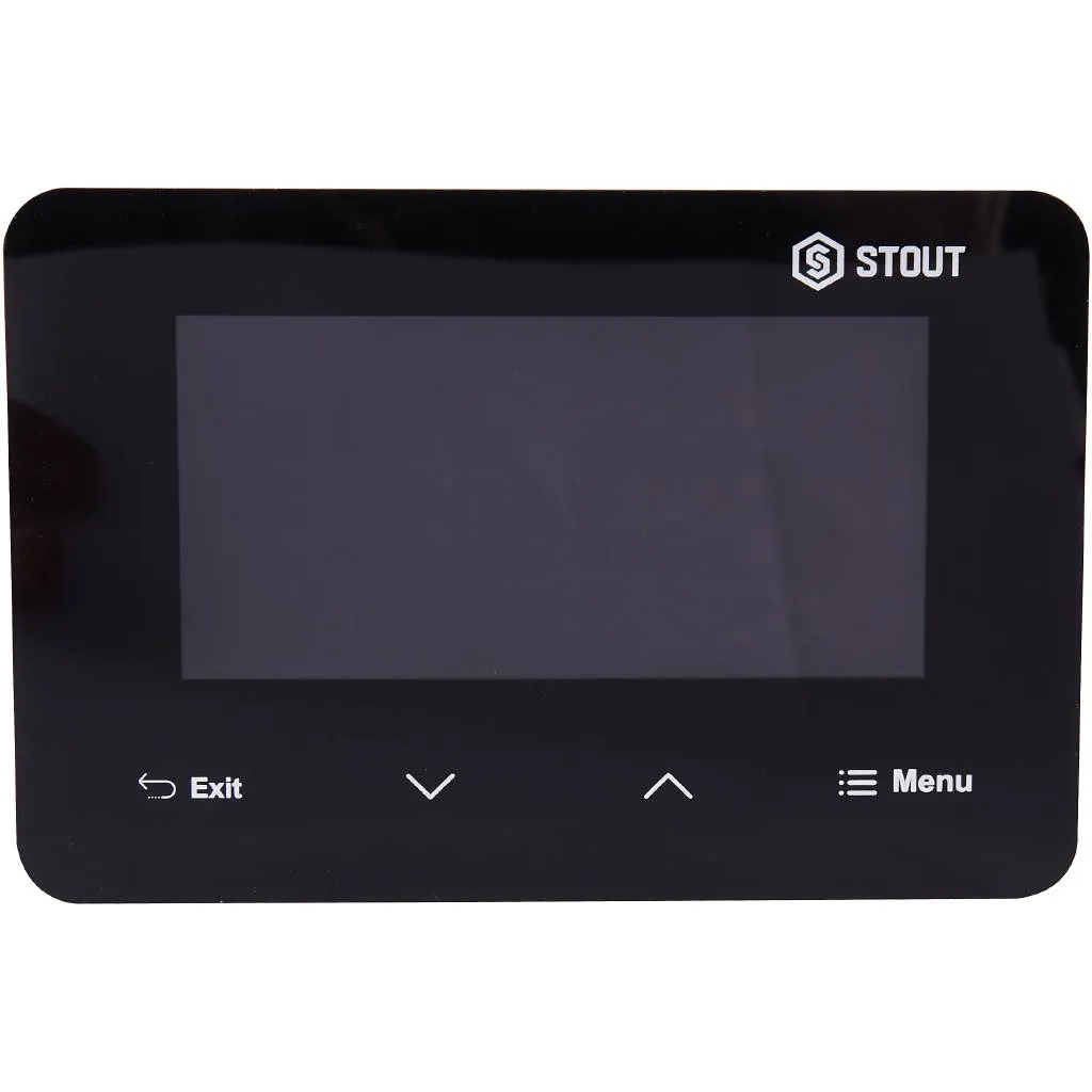 Беспроводной комнатный двухпозиционный регулятор STOUT ST-293v2, черный