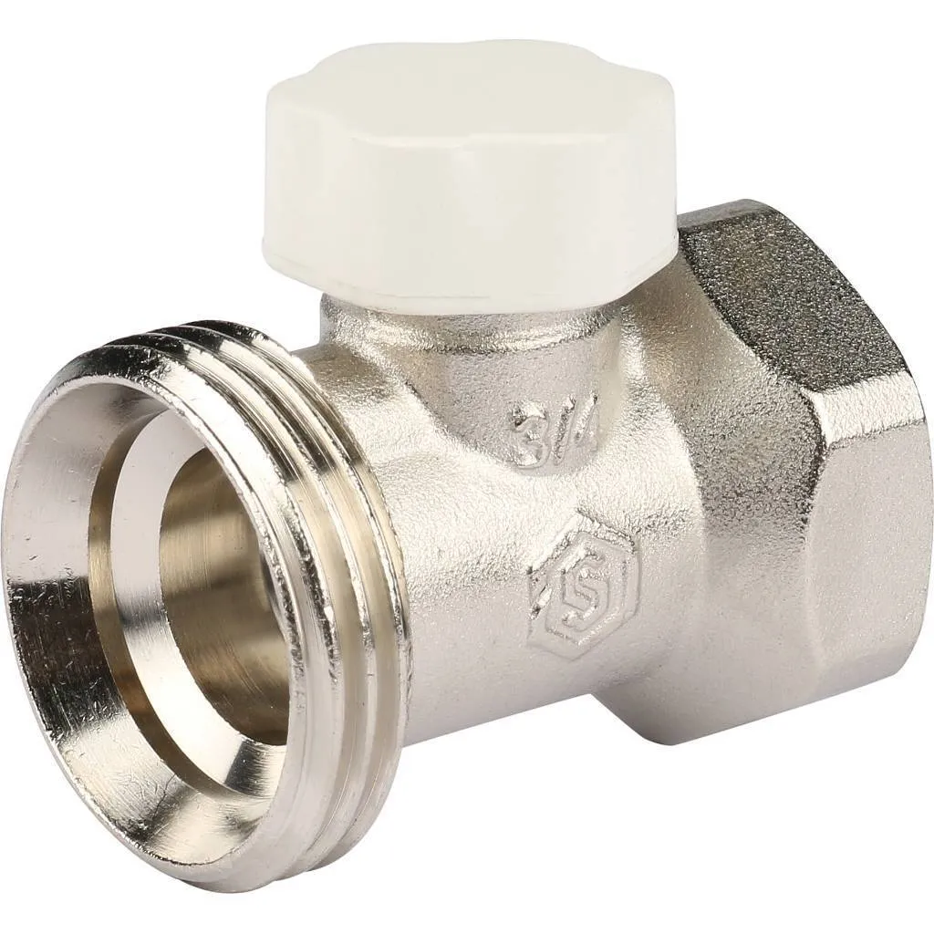 Клапан запорно-балансировочный STOUT SVL прямой 3/4