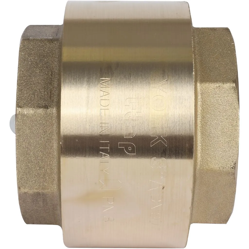 Клапан обратный пружинный муфтовый Itap YORK 103 3 с пластиковым седлом