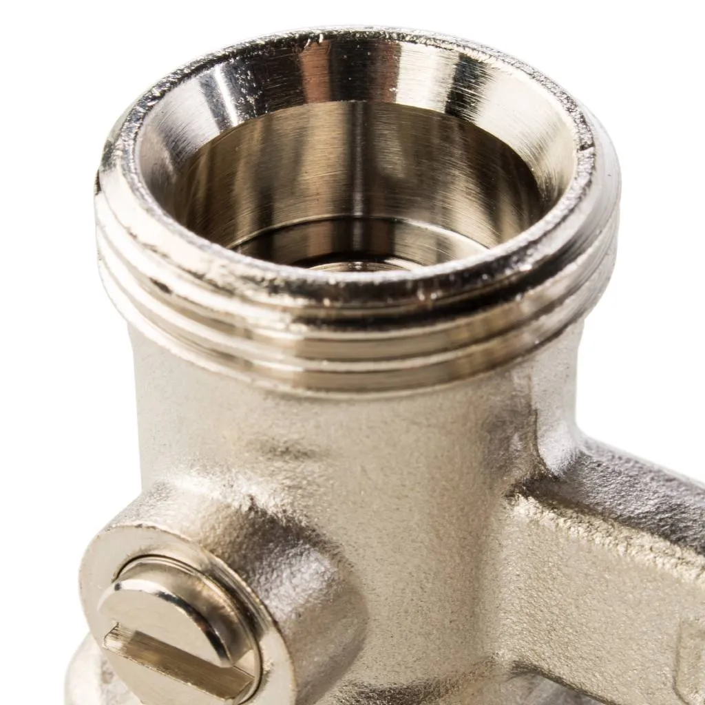 Узел нижнего подключения радиатора STOUT для двухтрубной системы, прямой 3/4, SVH-0002-000020