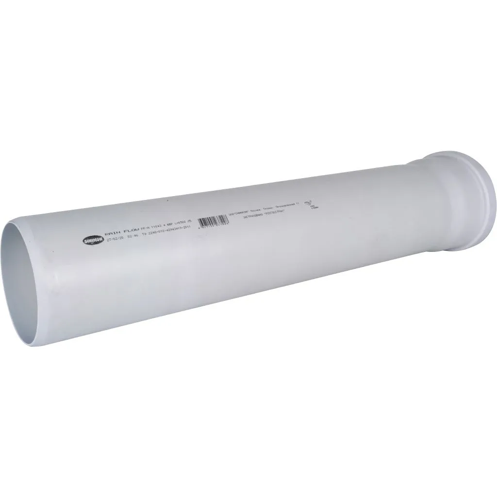 Труба Sinikon Rain Flow D 110 x 3,4 SN4 500 м