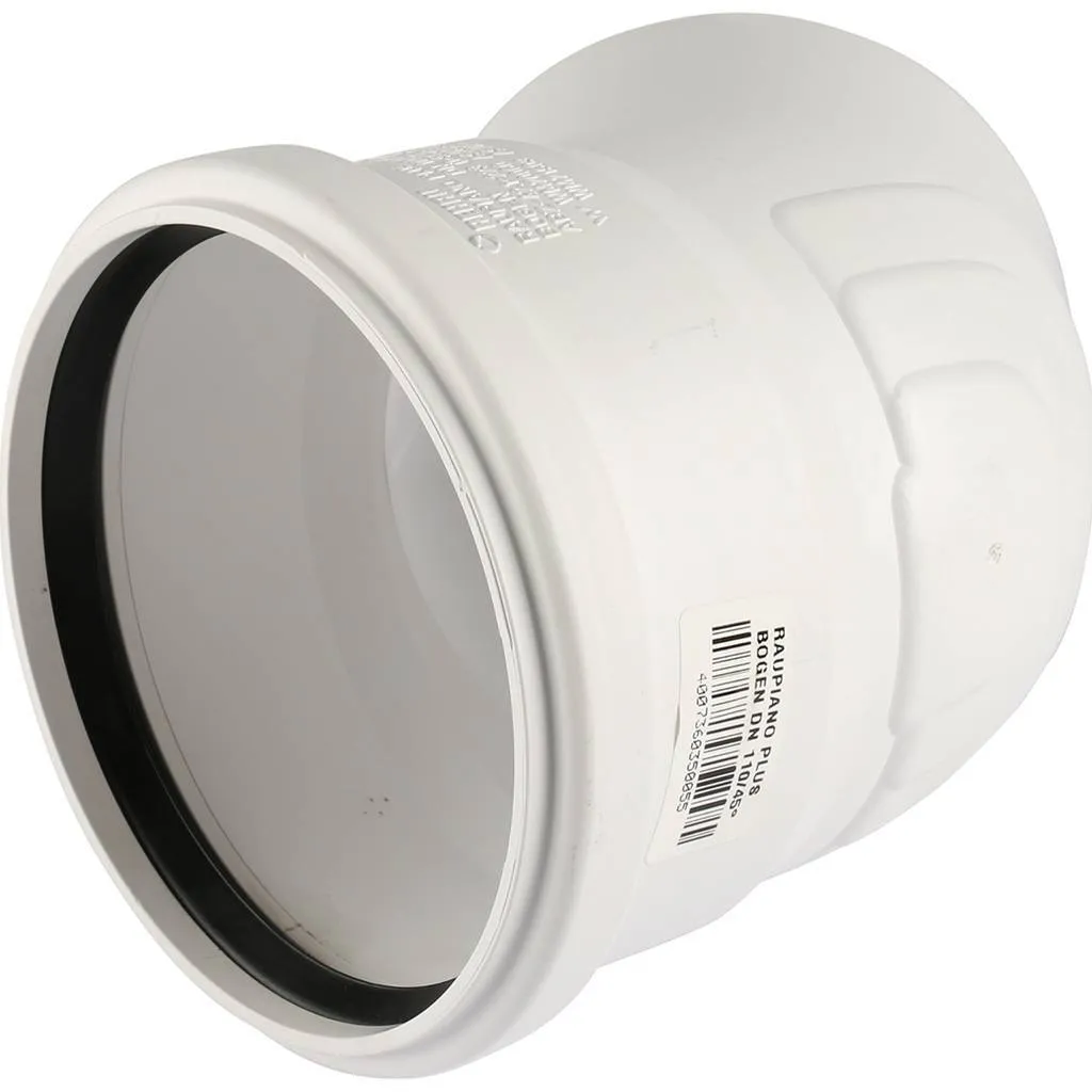 Отвод РЕХАУ RAUPIANO PLUS диам. 110 на 45°