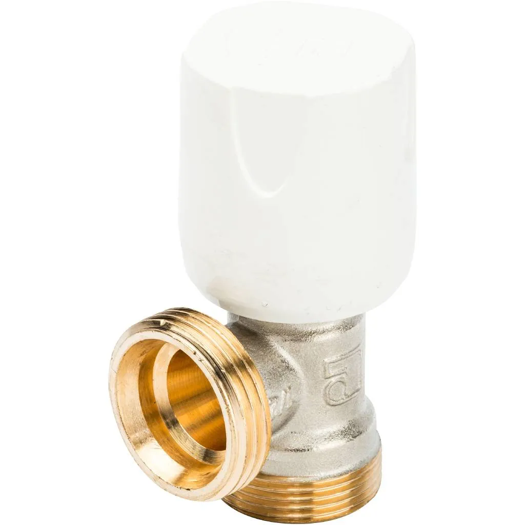 Кран регулирующий угловой для пластиковых труб LUXOR easy RS 112 1/2