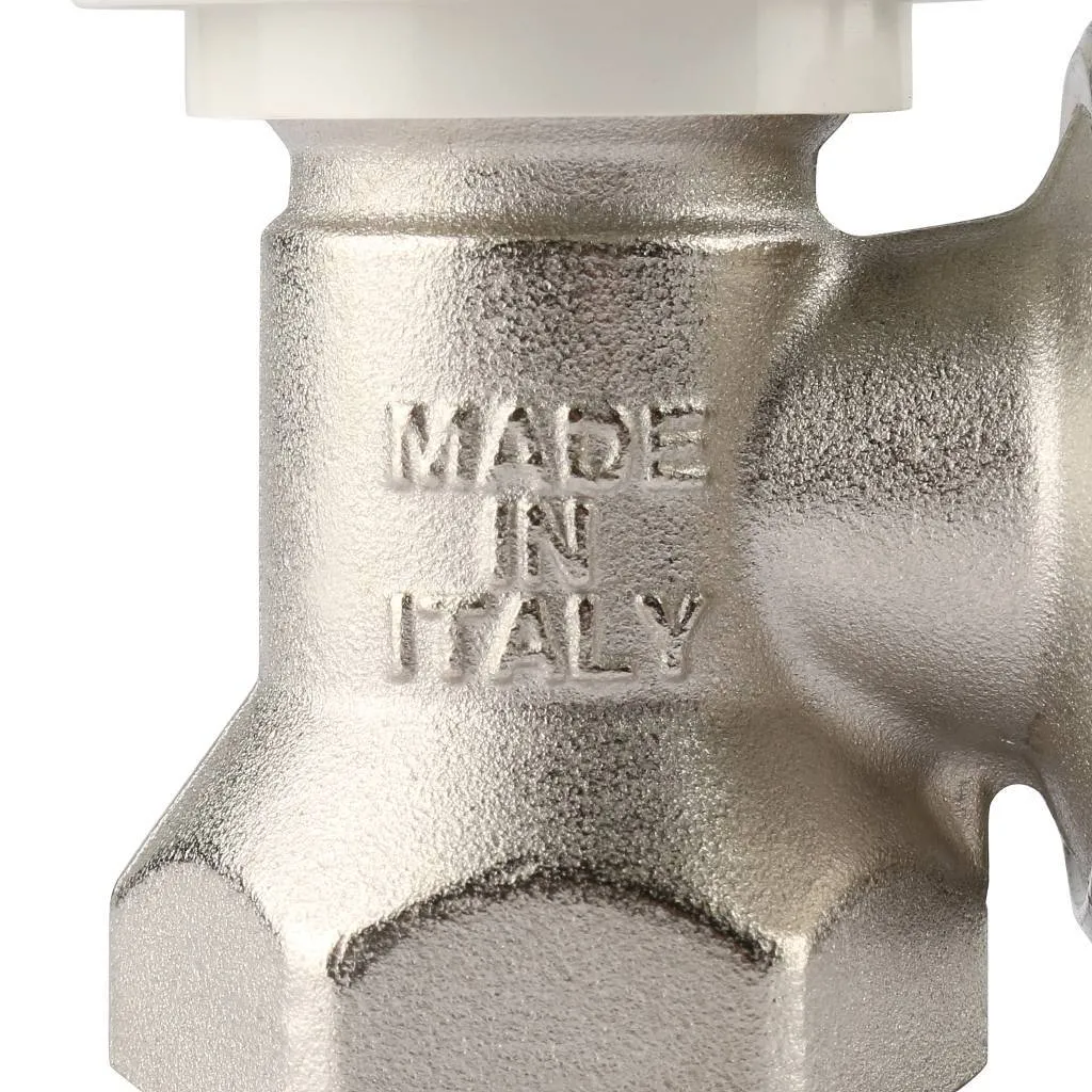 Клапан ручной терморегулирующий STOUT SVRs с неподъемным шпинделем, угловой 1/2