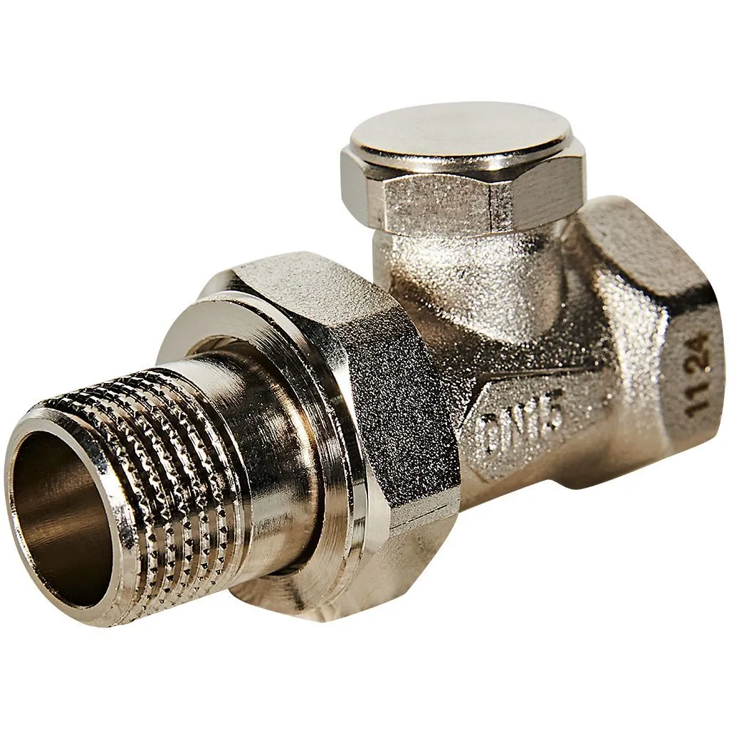 Клапан запорно-балансировочный ROMMER RVL-0001-100015 прямой 1/2