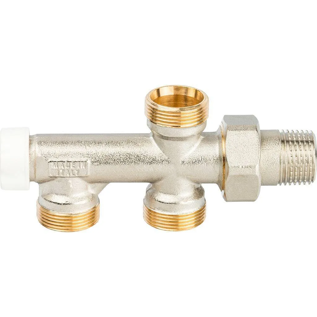 Блок с нижней подводкой LUXOR M351/A для двухтрубной системы, евроконус