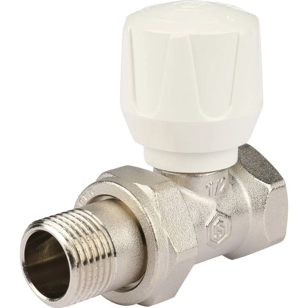 Клапан ручной терморегулирующий STOUT SVR прямой 1/2, SVR-2122-000015