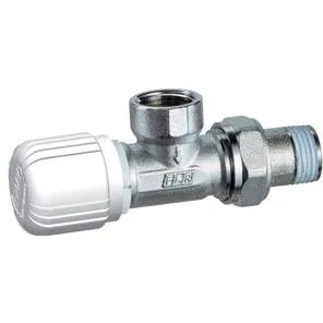 Угловой терморегулирующийся вентиль FAR с горизонтальной буксой (Loctite) 1/2