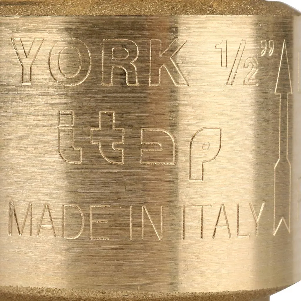 Клапан обратный пружинный муфтовый Itap YORK 103 1/2 с пластиковым седлом