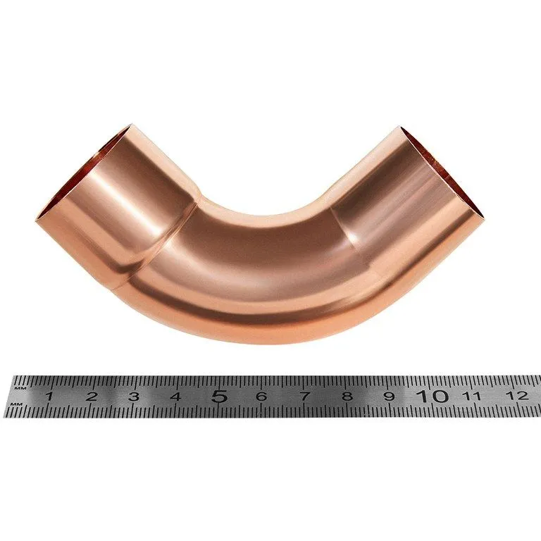 Отвод JINTIAN 90° ВП-НП 35 из меди под пайку JT-15001A35