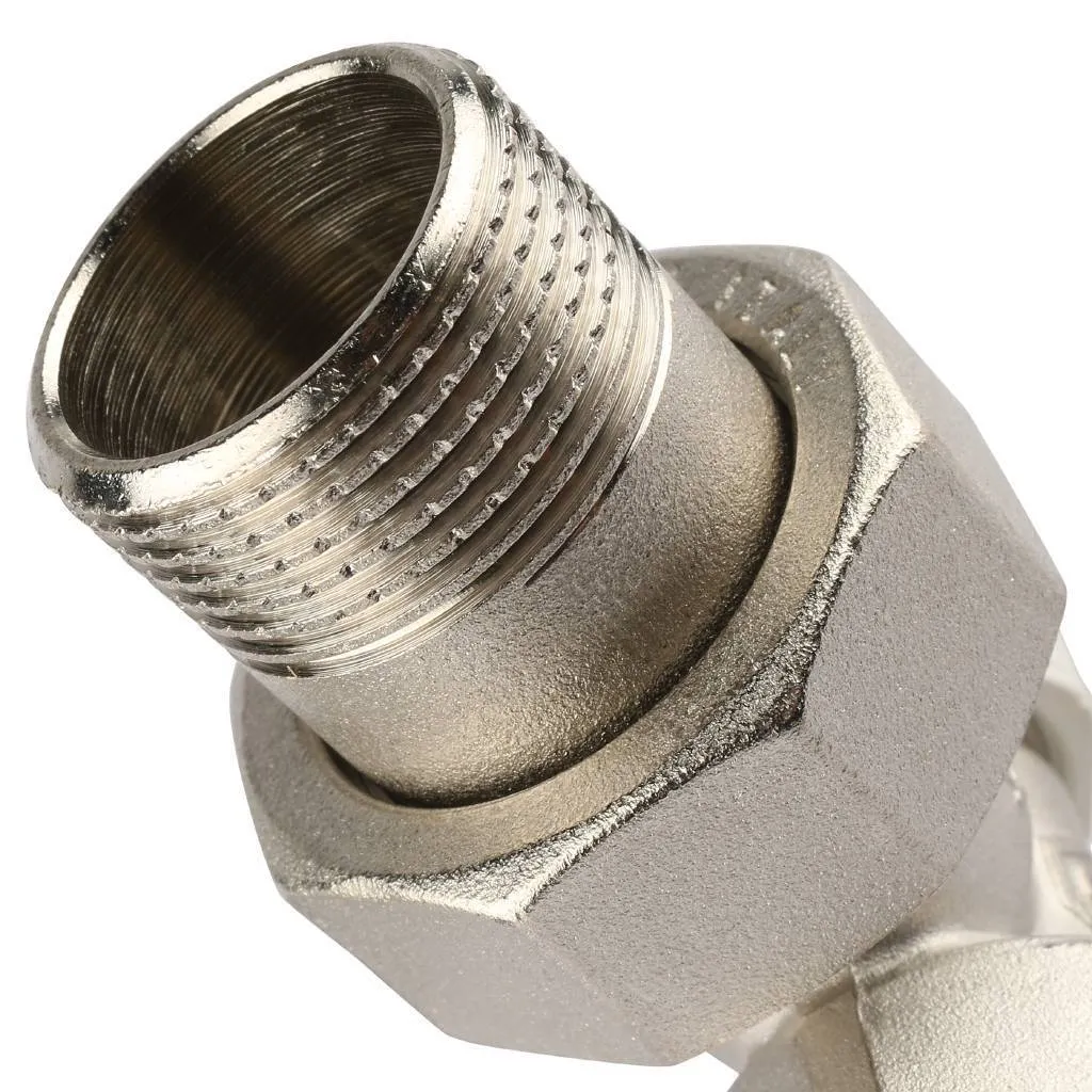 Клапан запорно-балансировочный STOUT SVL угловой 3/4