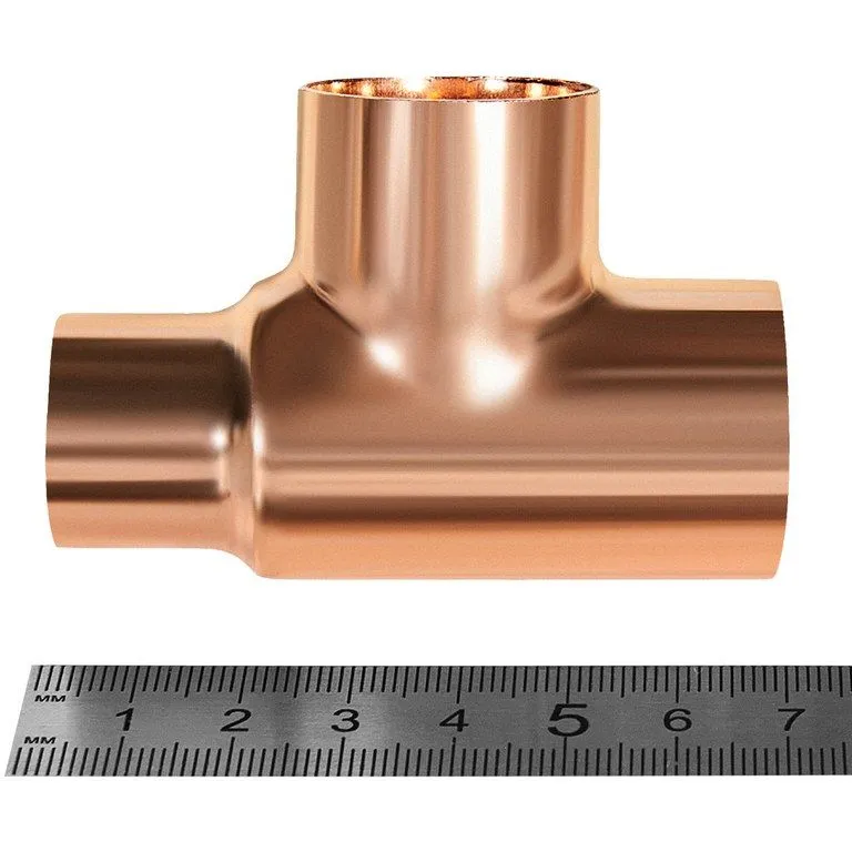Тройник JINTIAN ВП 28x28x22 из меди под пайку JT-15130282822